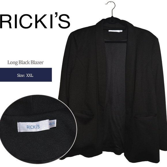 Ricki`s Black Long blazer - Picture 1 of 7